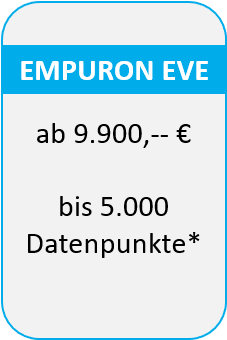 EVE Lizenz bis 5000 Datenpunkte